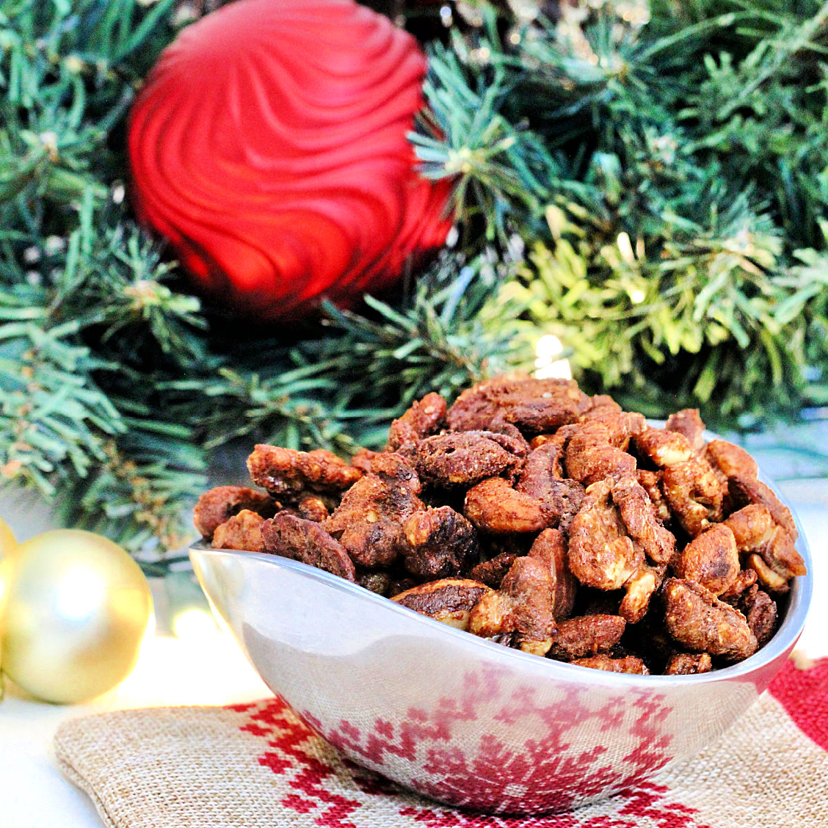 Savory Nuts for Christmas