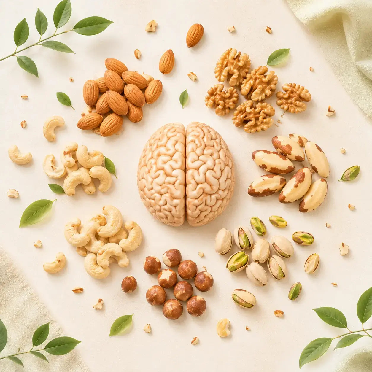 Nuts for Brain Function That Support Memory and Focus