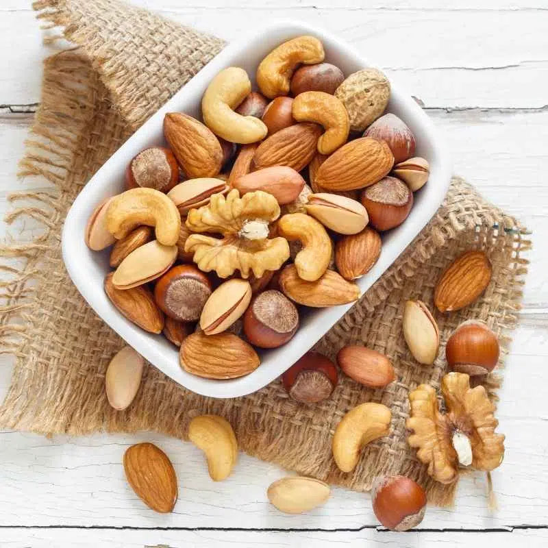 type of nuts in mixed nuts