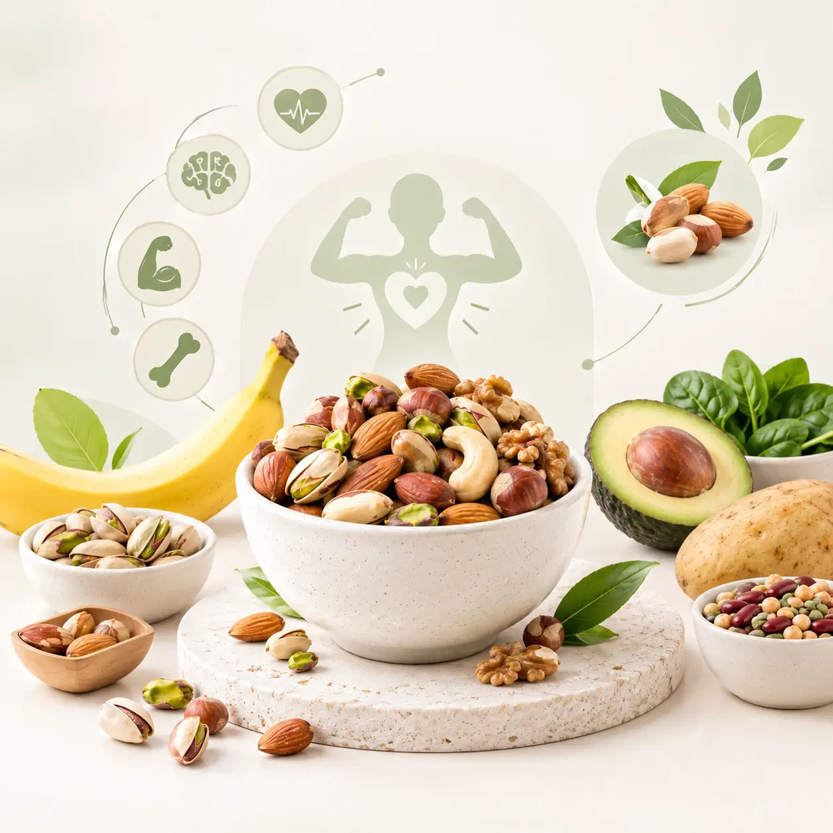 Best Nuts for Potassium
