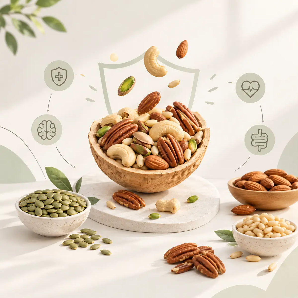 Best Nuts for Zinc