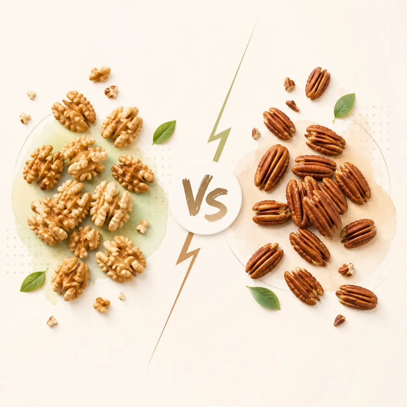 Walnuts vs Pecans