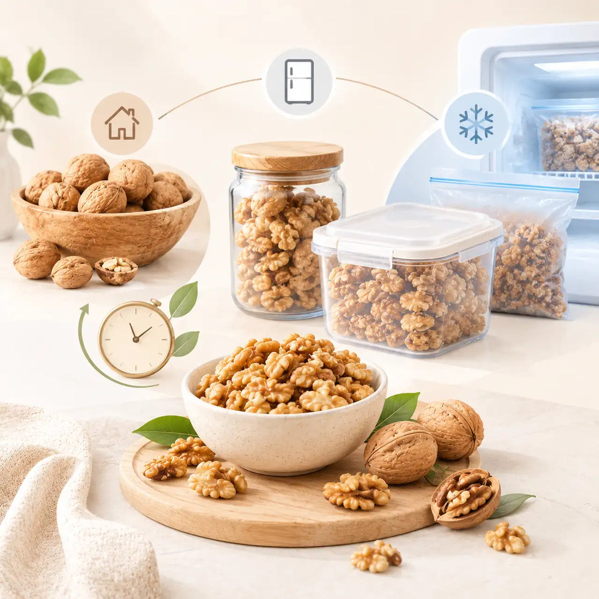 how long do walnuts last