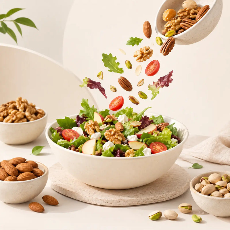 Nuts for Salads Best Varieties and Pairings