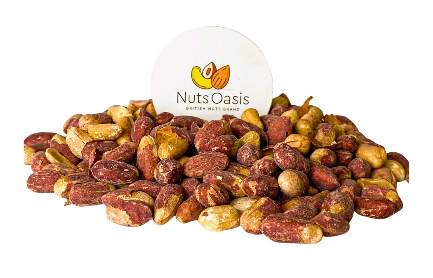 Roasted Salted Peanuts Red Skin NutsOasis